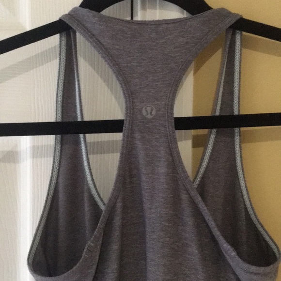 lululemon athletica Tops - Gray lululemon cool racerback